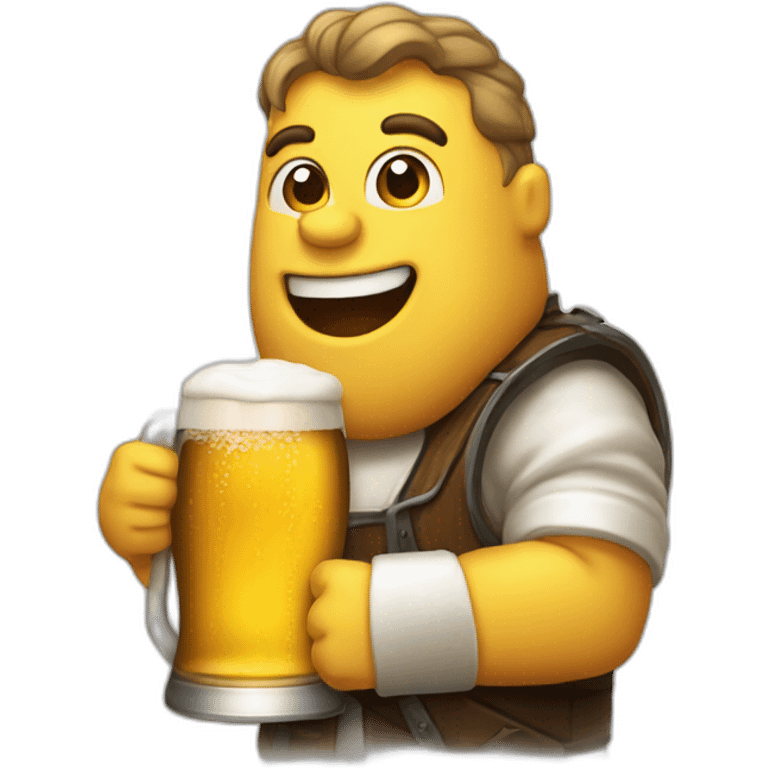 Emoji boire biere emoji