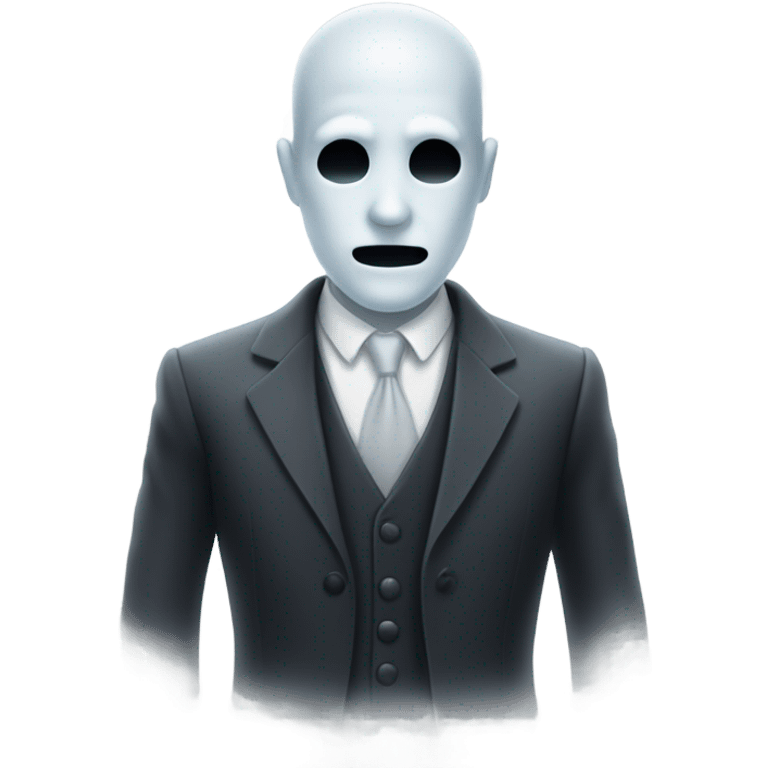 ghost wearing a suit emoji