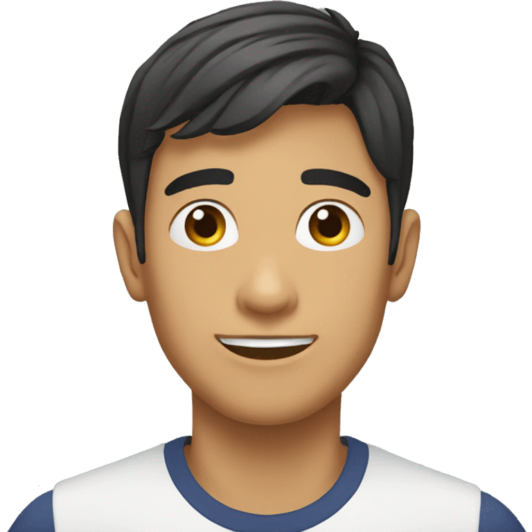 chico moreno joven emoji