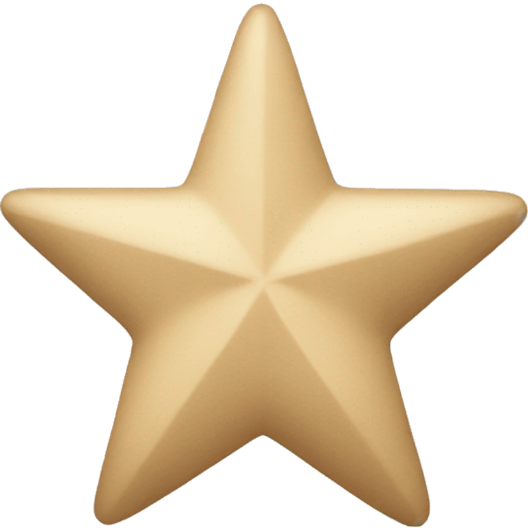 beige star emoji