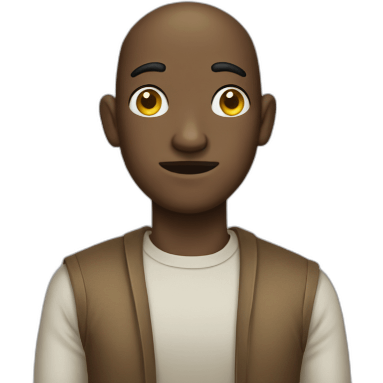 bodegueiro with one eye only emoji