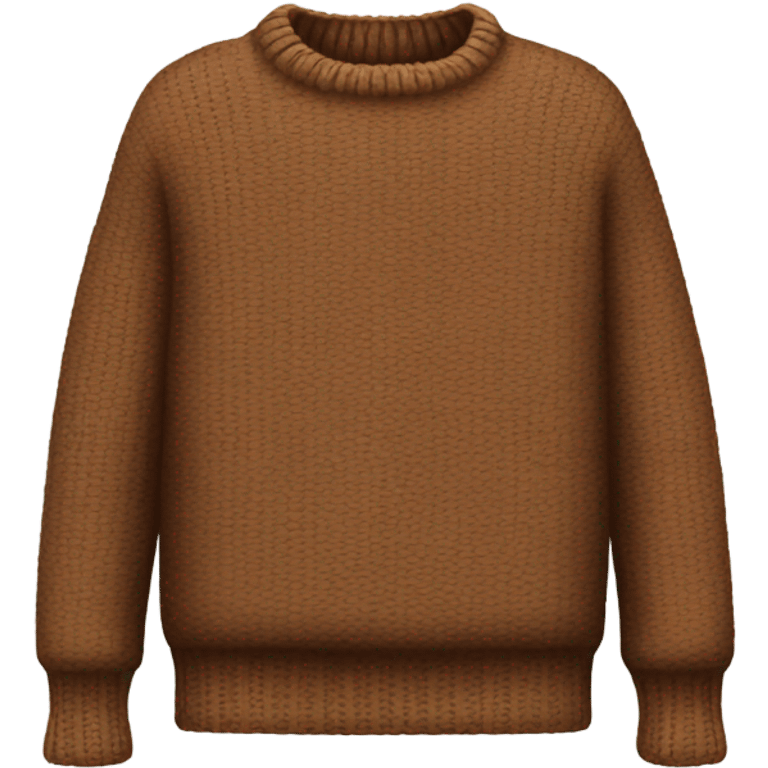 Sweater brown emoji