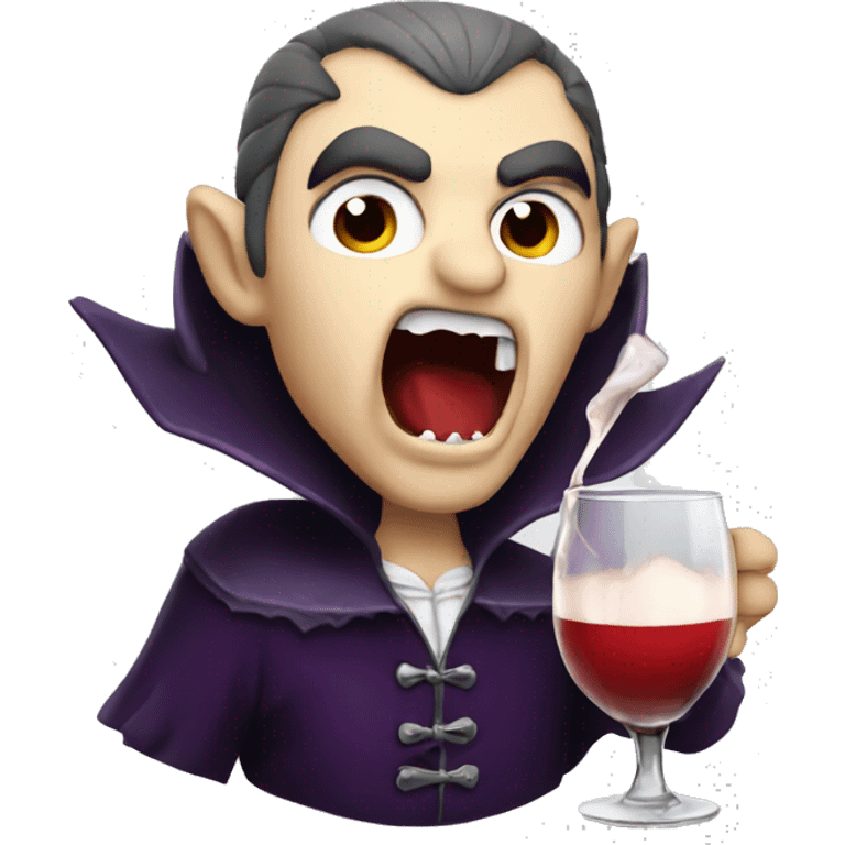 vampire drinking emoji