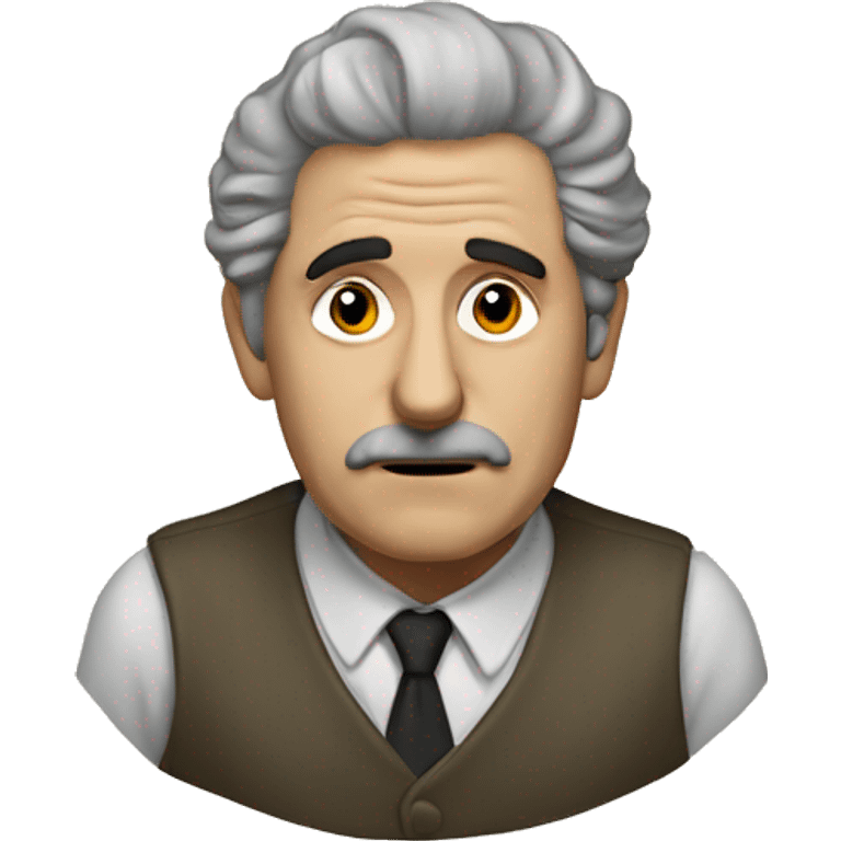 Albert anstein pensado emoji