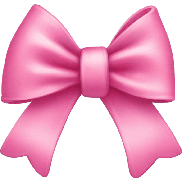 Cute pink little bow emoji