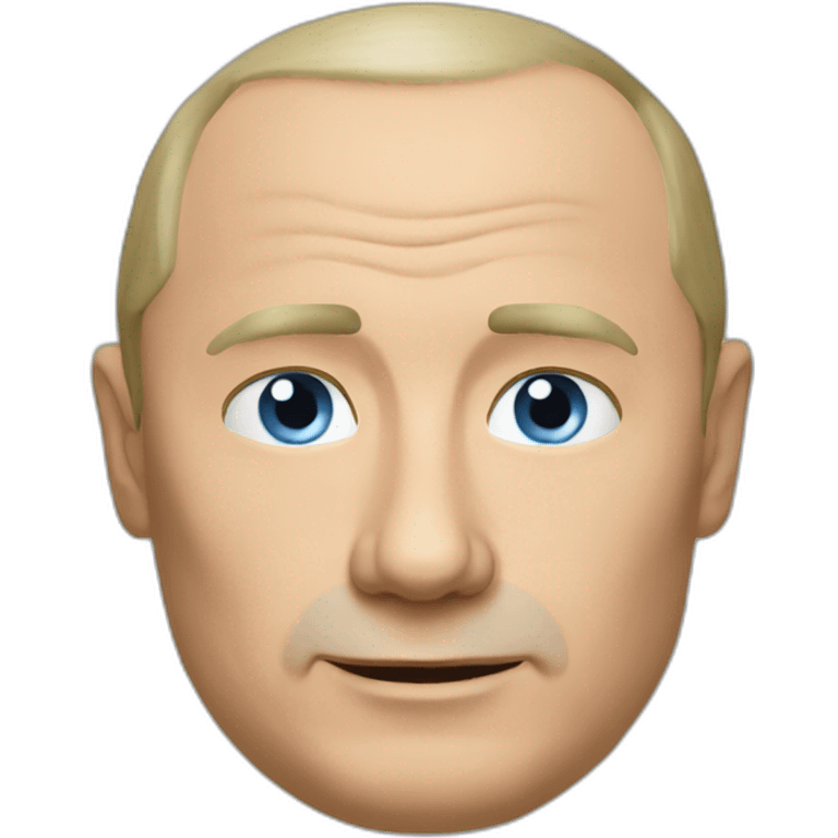 Putin and dig emoji