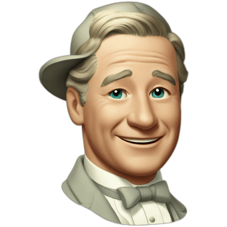 Maurice Chevalier jeune canotier emoji