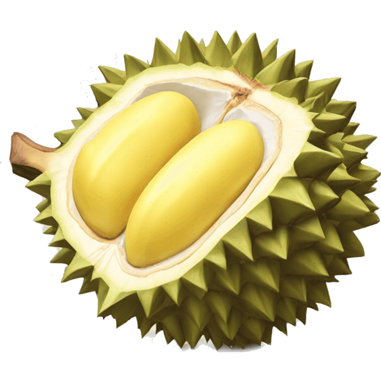 Durian fruit emoji