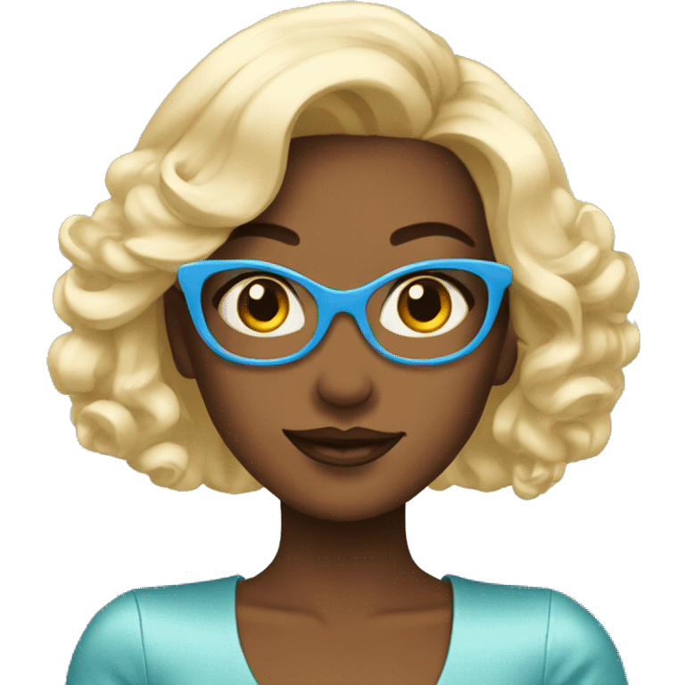 Glamour girl emoji