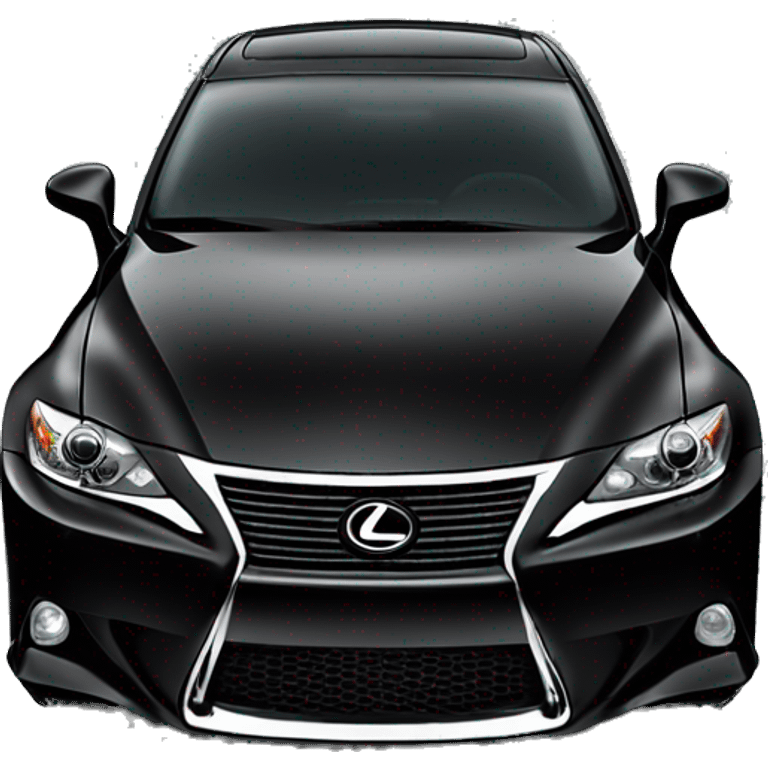 2012 black lexus is350 emoji