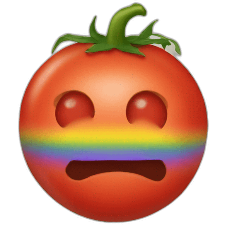 Tomato lgbt emoji