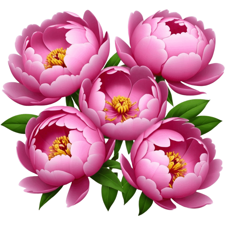 Peonies emoji