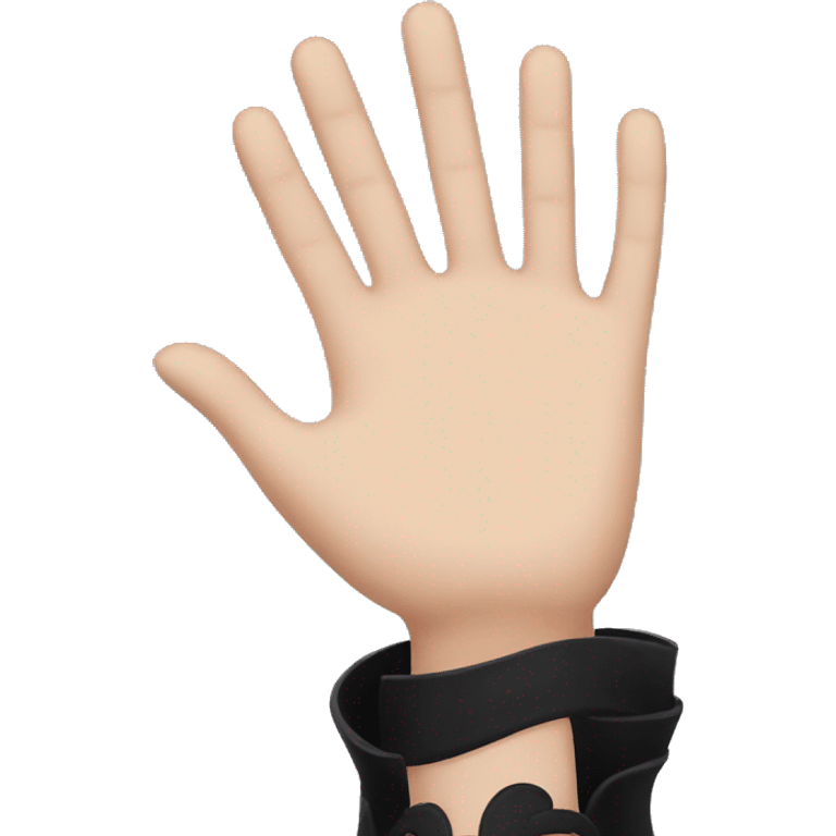 Hand from Wednesday Addams emoji