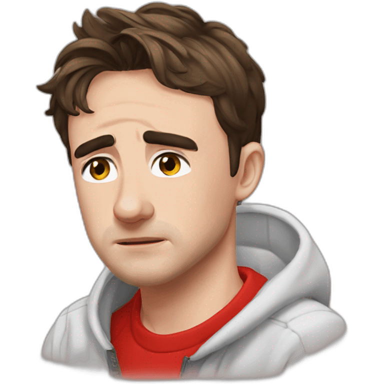 Charles Leclerc crying emoji