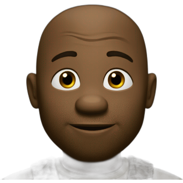 black-shrek emoji