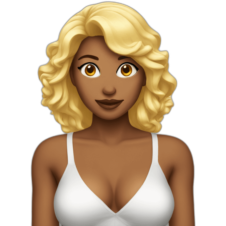 Sexy woman emoji