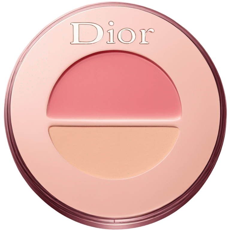 Dior cream blush emoji