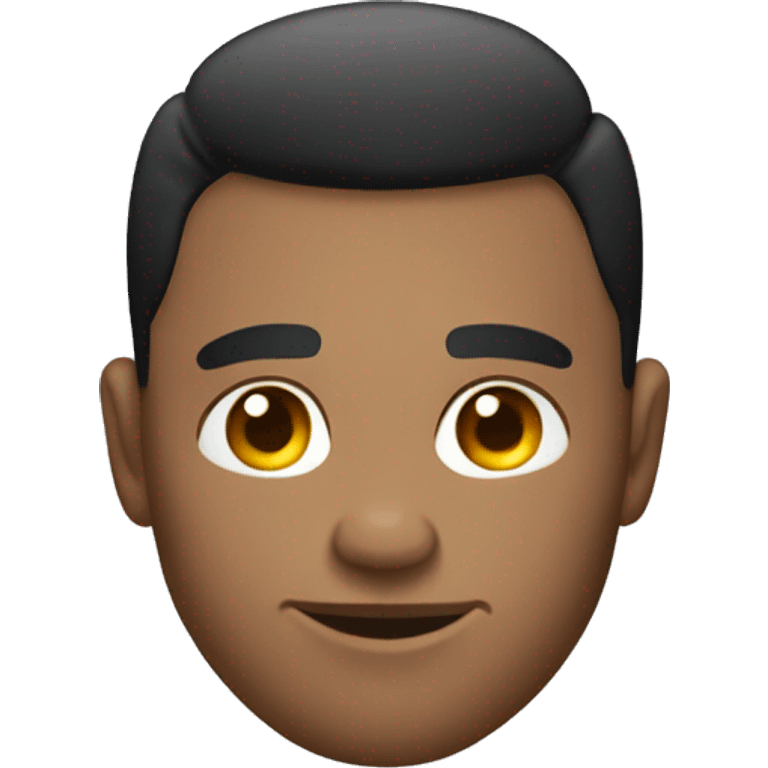 handsome stylisman muscular man emoji