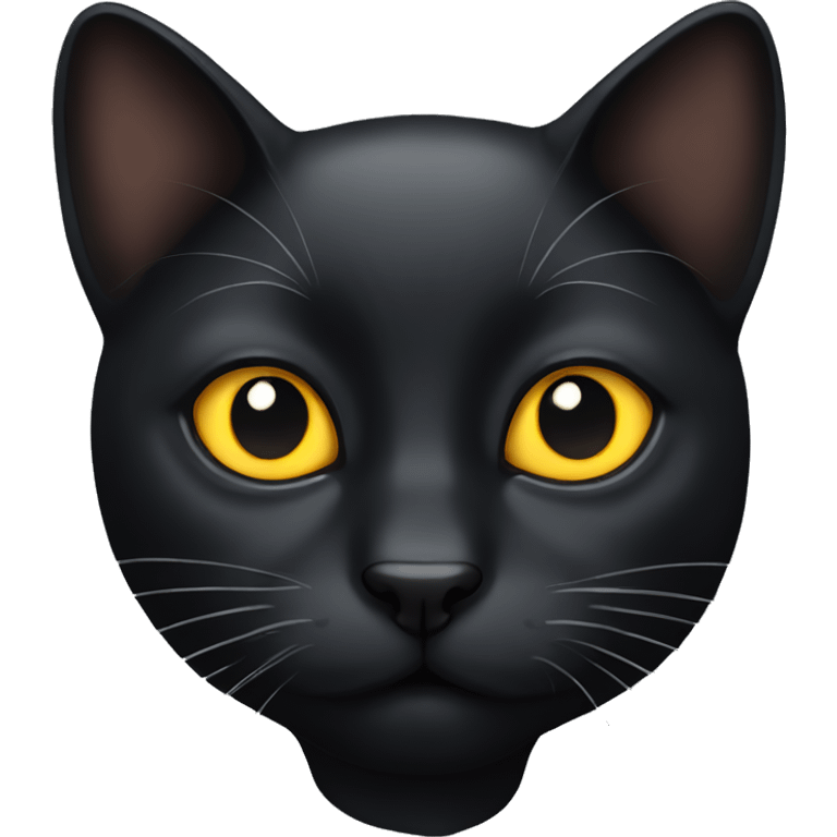 Black cat emoji