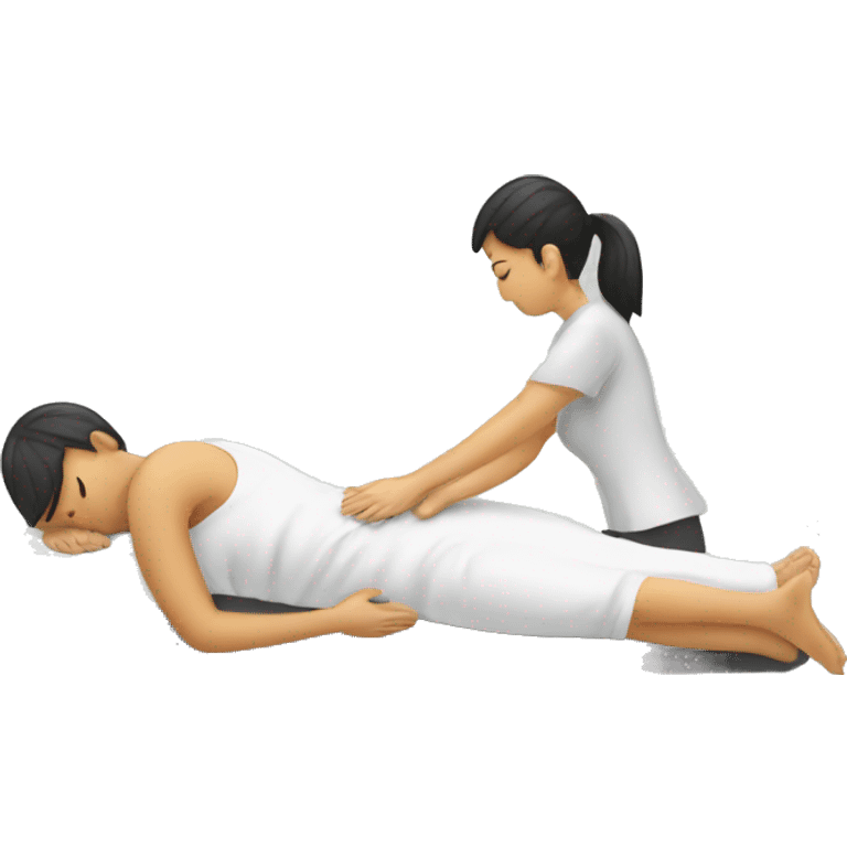 Back massage emoji