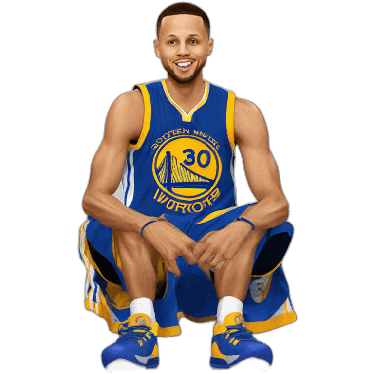 Stephen Curry night night emoji