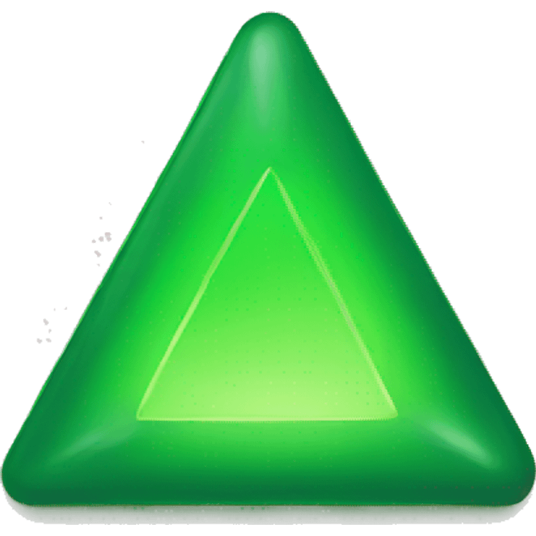 Green triangle emoji emoji