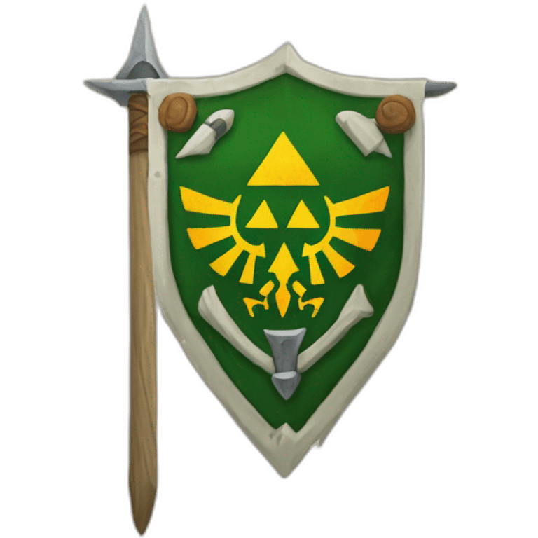 Hyrule Kingdom Flag From Twilight Princess emoji