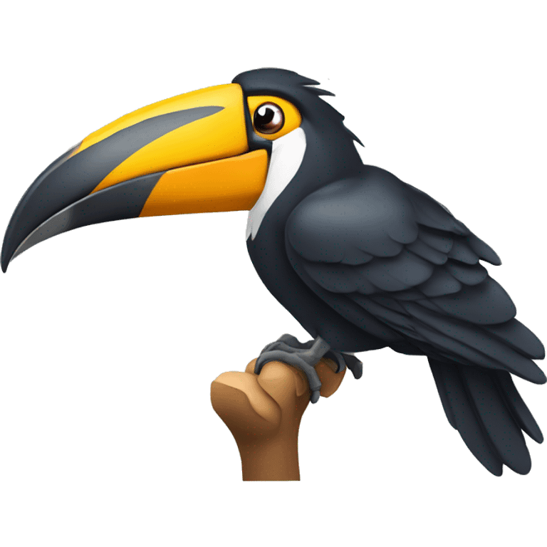 um tucano sem o tronco emoji