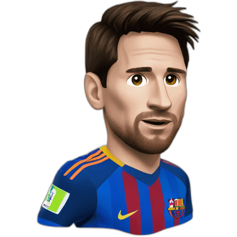 Lionel Andres messi emoji