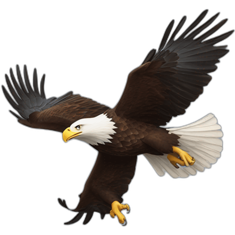 Bald Eagle Flying emoji