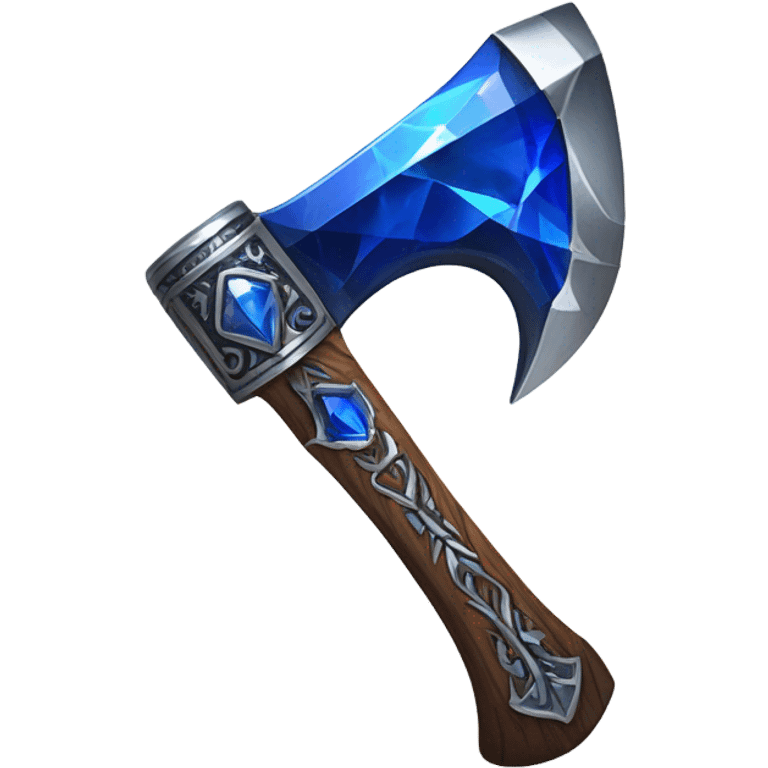 Sapphire Axe emoji