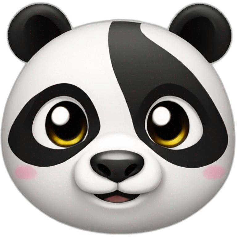 Cute panda emoji