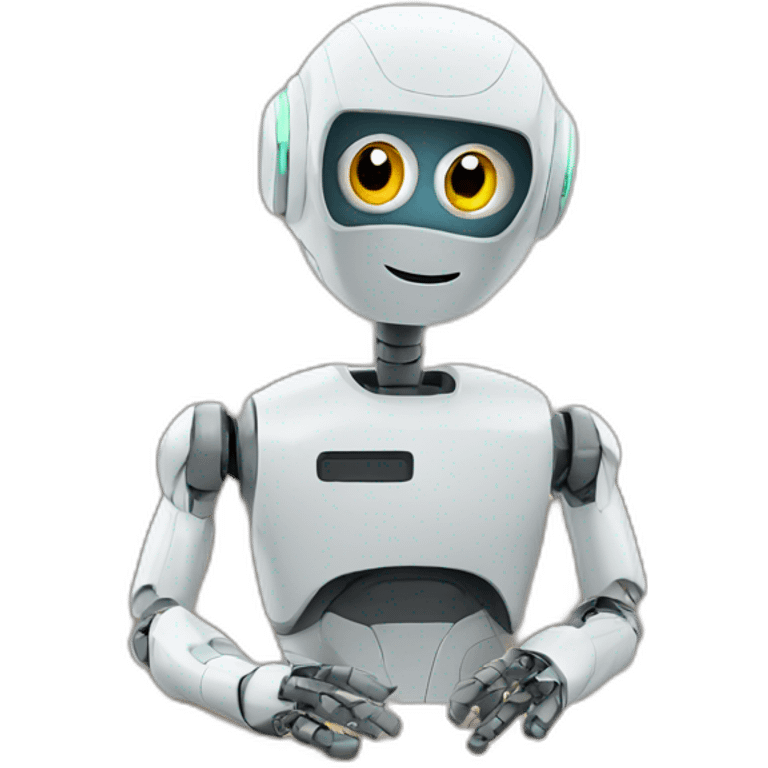 robot as a teacher emoji