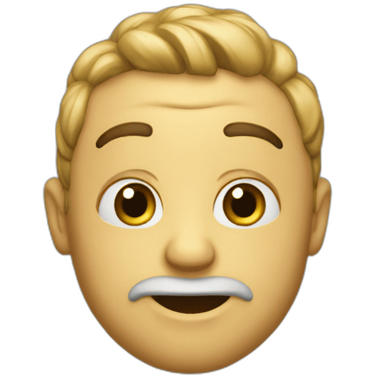 A biggle emoji