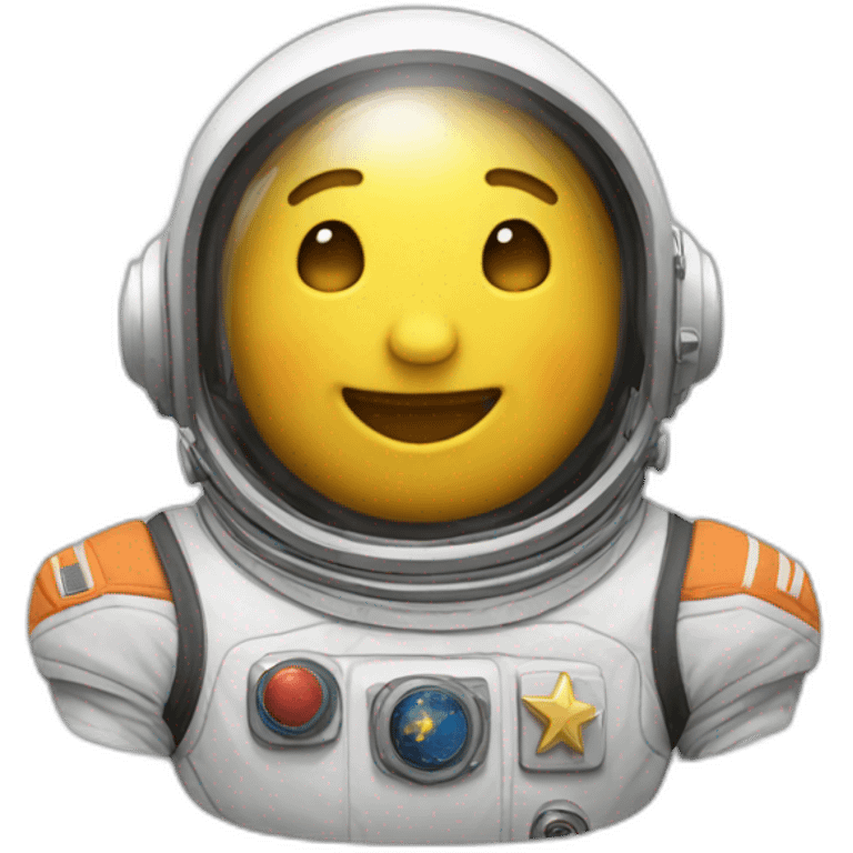 austronaut joy star emoji