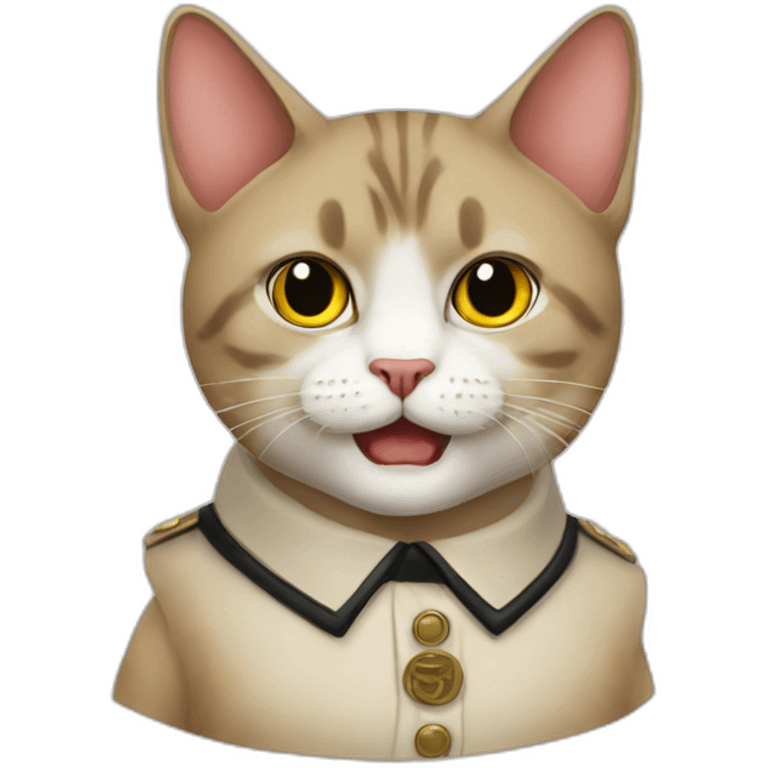 Hitler cat emoji