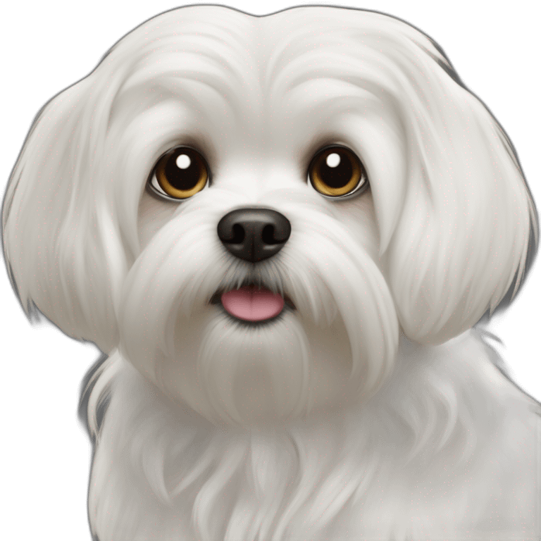 SHITZUE MALTESE MIX - WHITE emoji