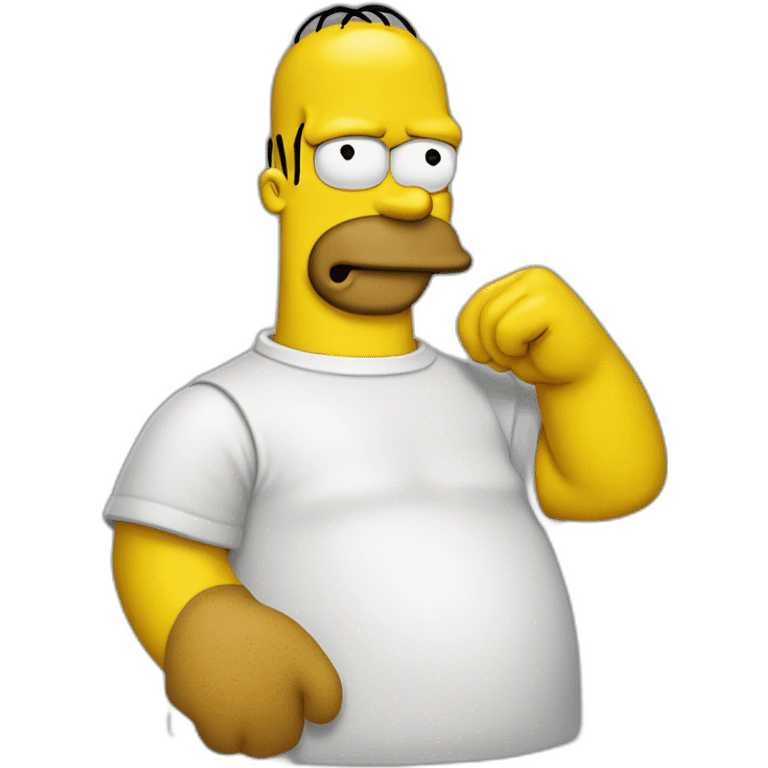 Homer simpon emoji