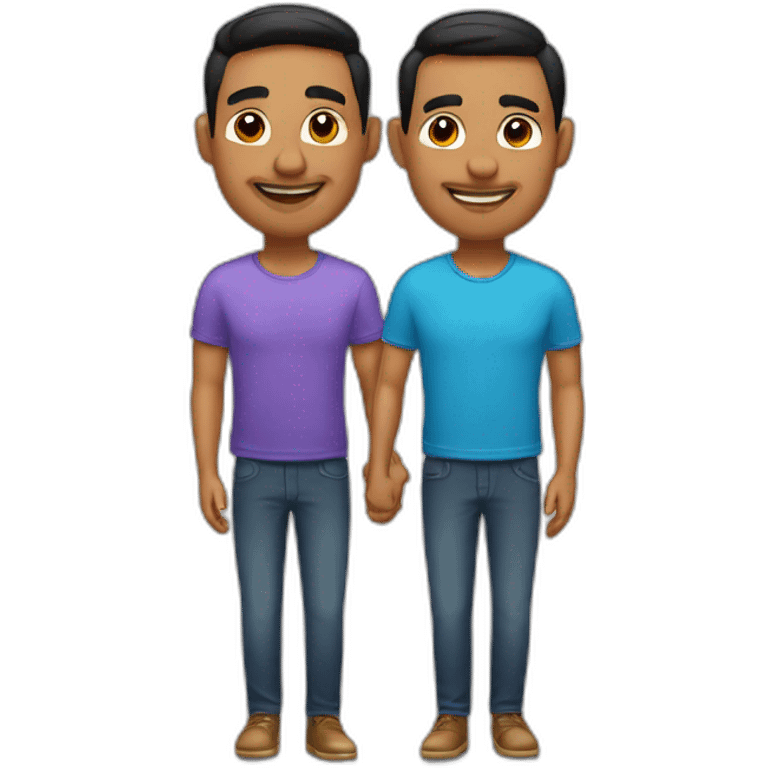 Latin gay couple emoji