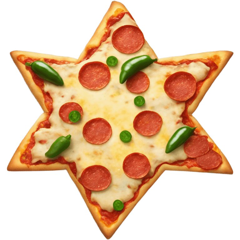 Star pizza emoji