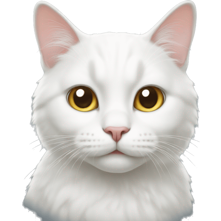 white cat emoji