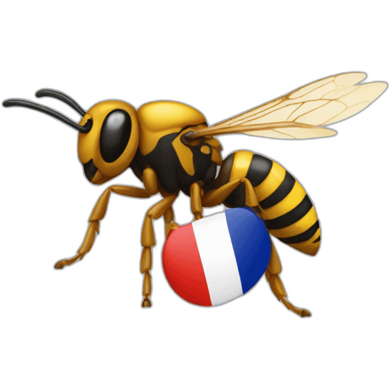 Hornet-french-flag emoji