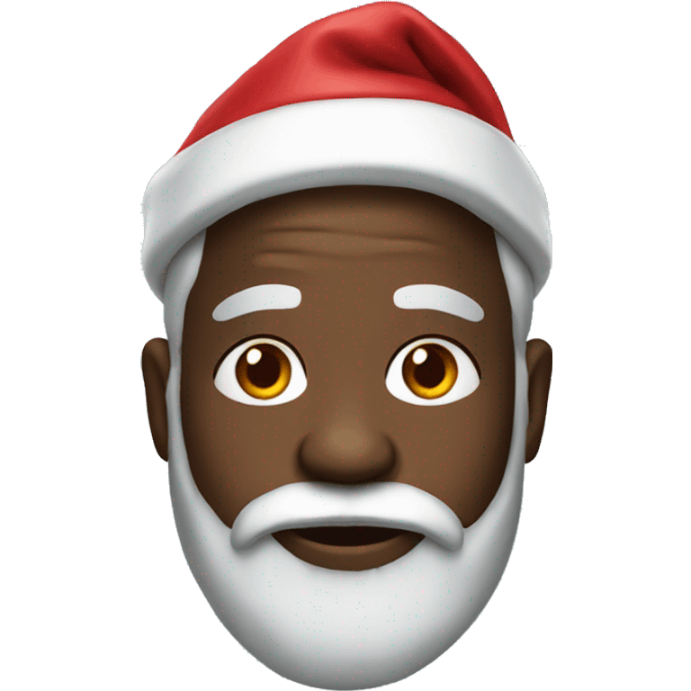 Black Santa  emoji