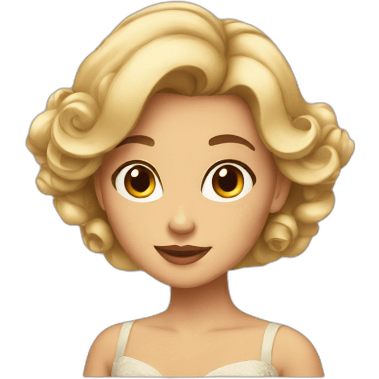 Belle femme emoji