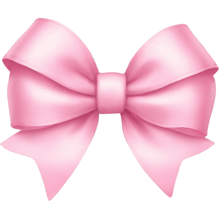 baby pink bow emoji