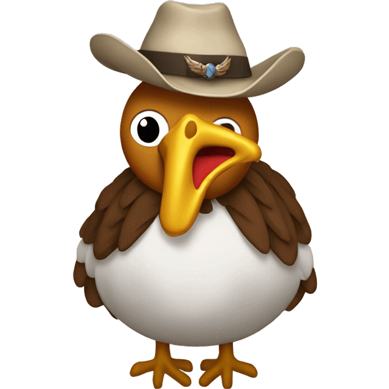 Toby Keith as a turkey emoji