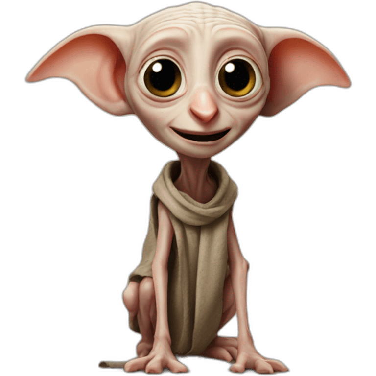 Dobby celebrating emoji