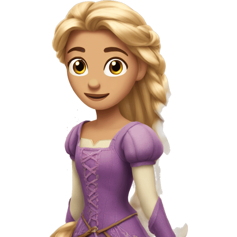 Rapunzel emoji