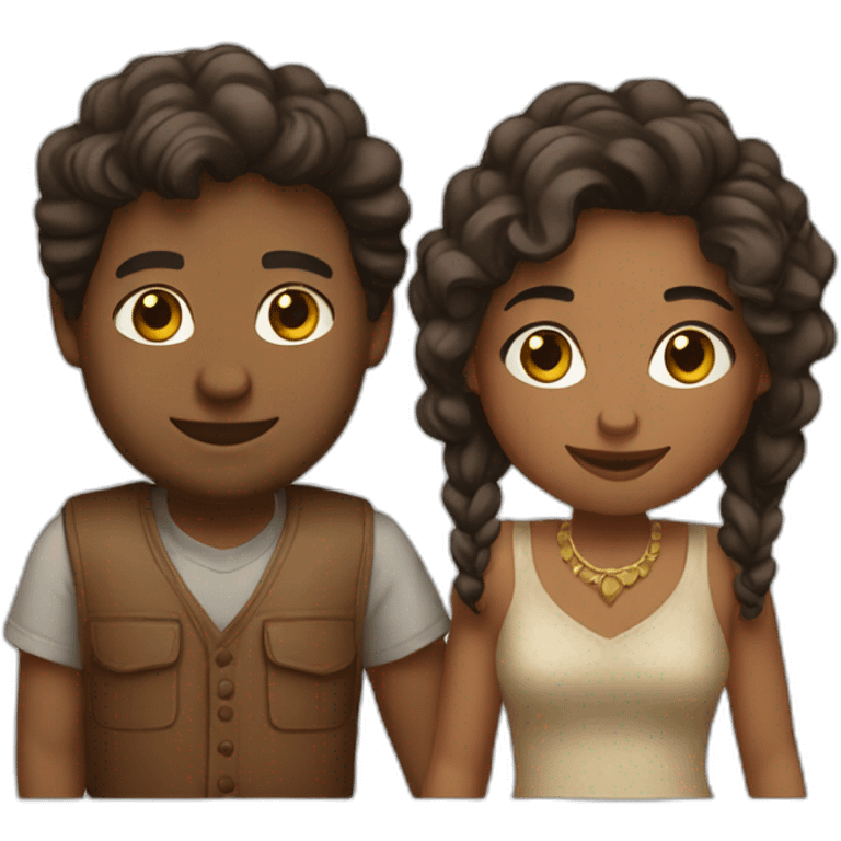 Indiana couple emoji