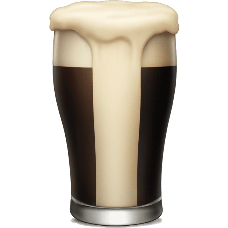 Single pint of Guinness icon emoji